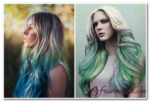 Как красиво покрасить волосы в стиле омбре у девушек со светлыми волосами?