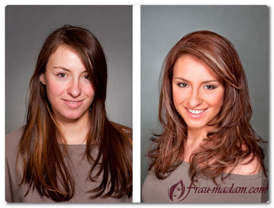 3d окрашивание волос фото до и после
