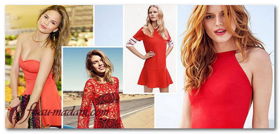Красное летнее платье: с чем его носить и как?