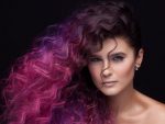 Модная цветная покраска волос: фото примеров ярких оттенков