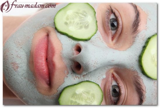 огуречная маска для упругости кожи лица