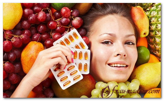 продукты и витамины для кожи лица